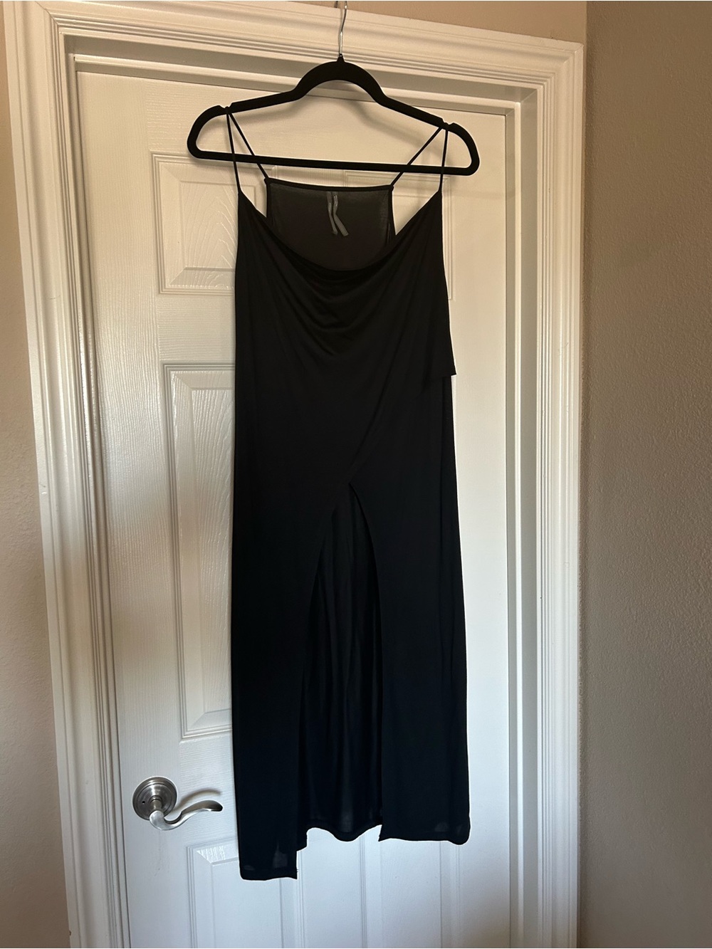 Black Anthropologie Duster with Front Slit, NWOT, Sz Medium